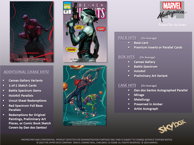 2022 Upper Deck Marvel Masterpieces Hobby Box [Contact Us To Order]