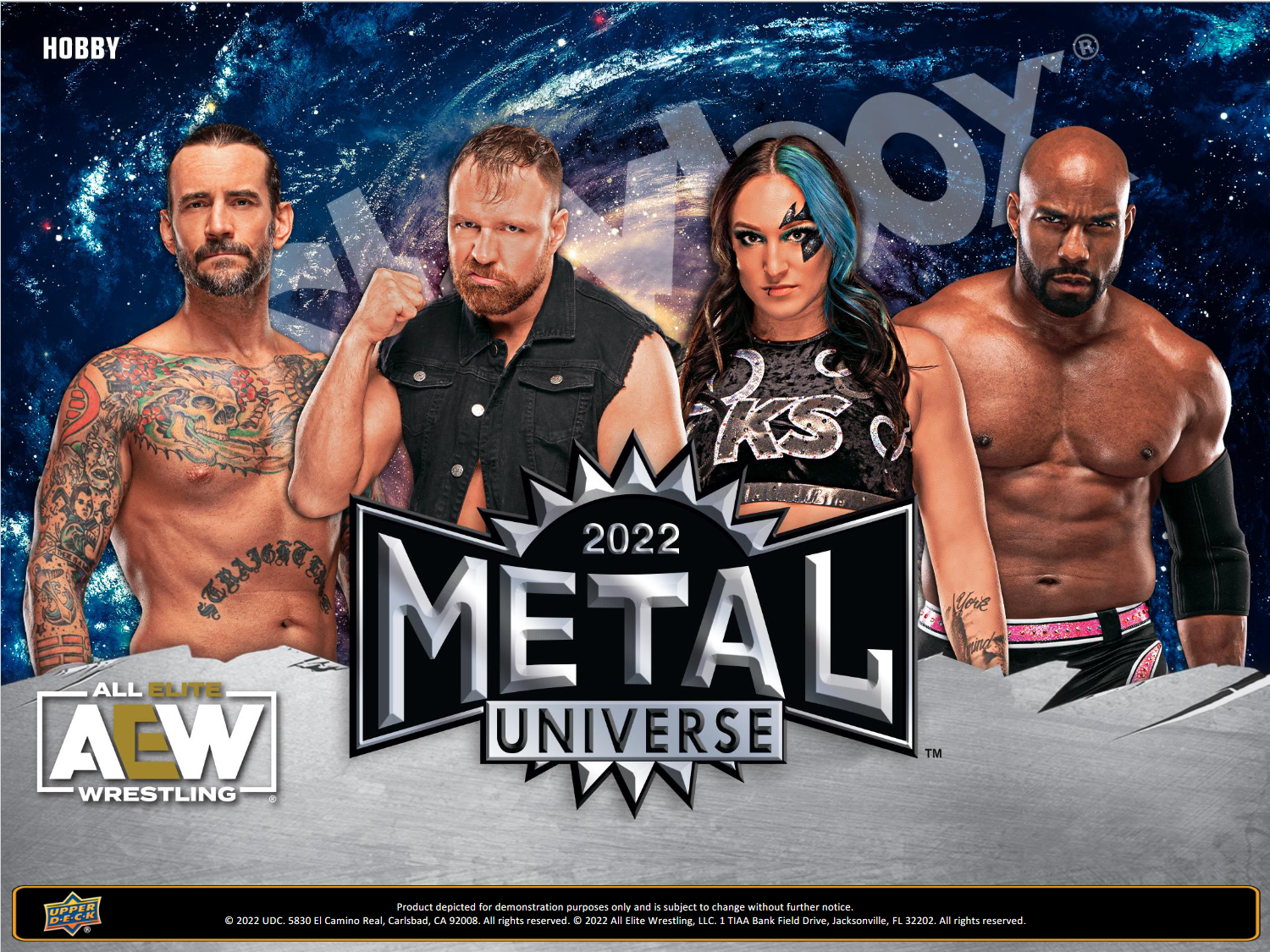 2022 Upper Deck AEW Skybox Metal Universe Hobby Box [Contact Us To Order]