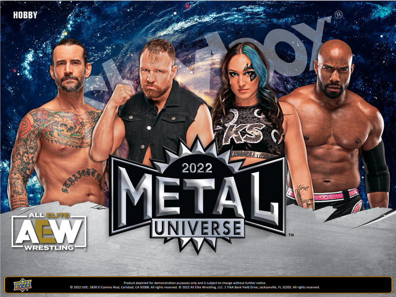 2022 Upper Deck AEW Skybox Metal Universe Hobby Box [Contact Us To Order]