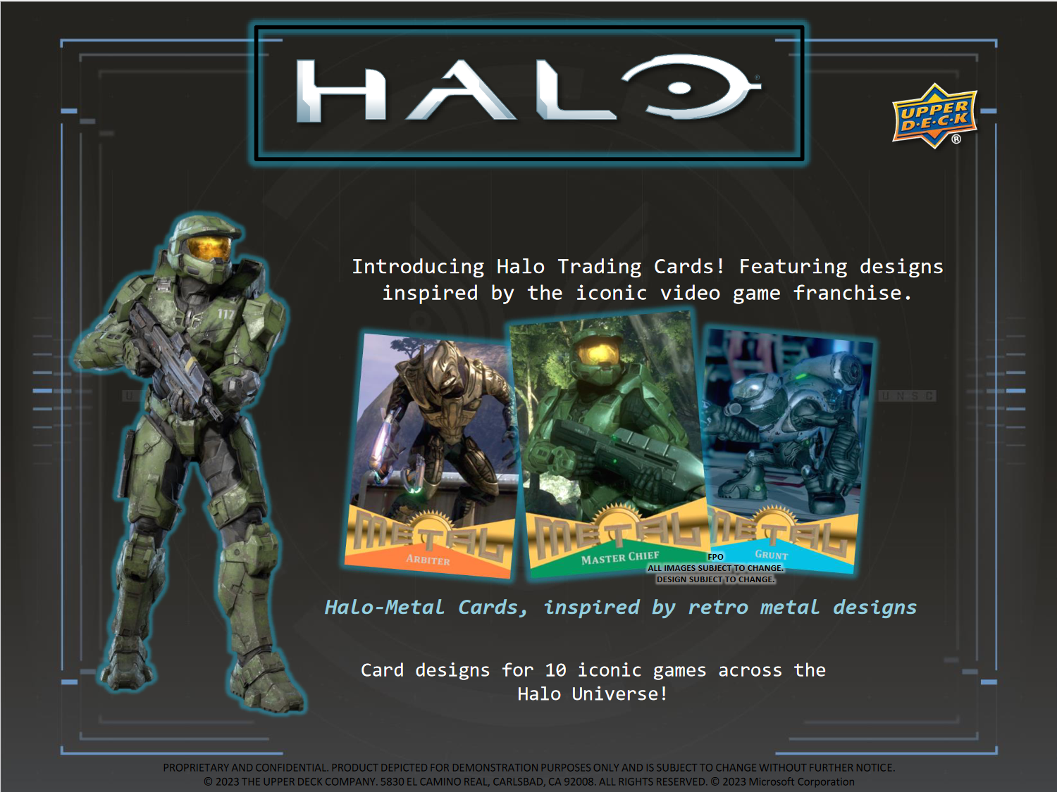 Upper Deck Halo Legacy Collection Hobby Box [Contact Us To Order]