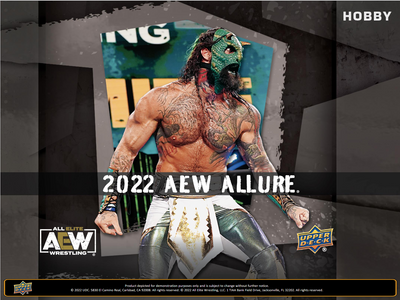2022 Upper Deck AEW Allure Wrestling Hobby Box [Contact Us To Order]