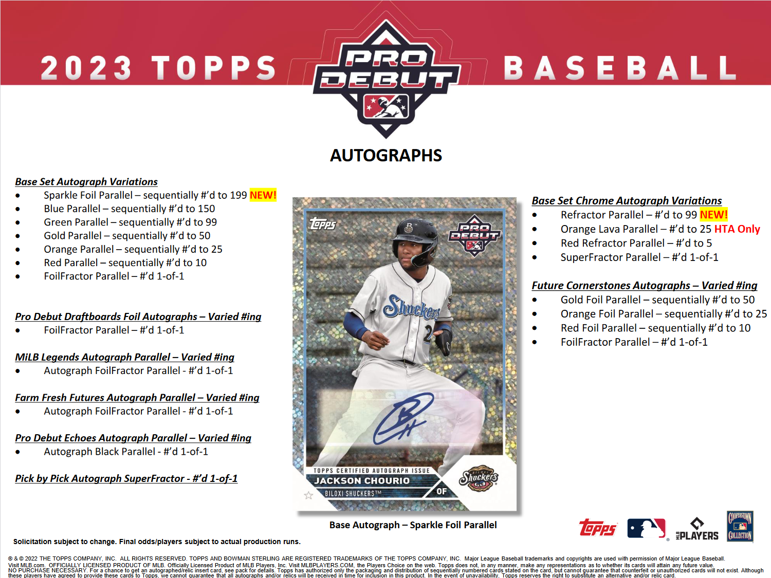 2023 Topps Pro Debut Baseball Jumbo Box
