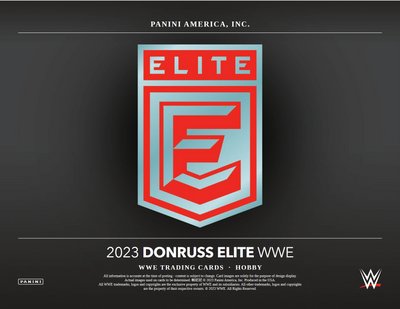 2023 Panini Donruss Elite WWE Hobby 12 Box Case