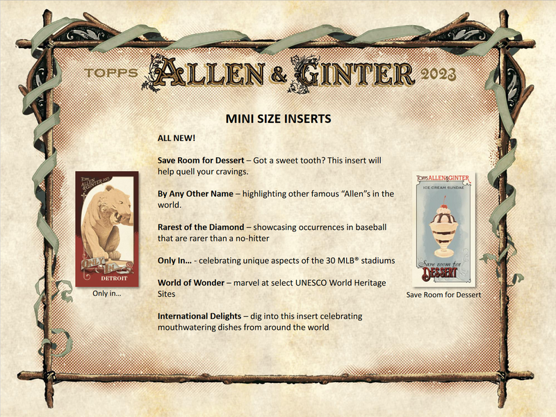 2023 Topps Allen & Ginter Baseball Hobby 12 Box Case