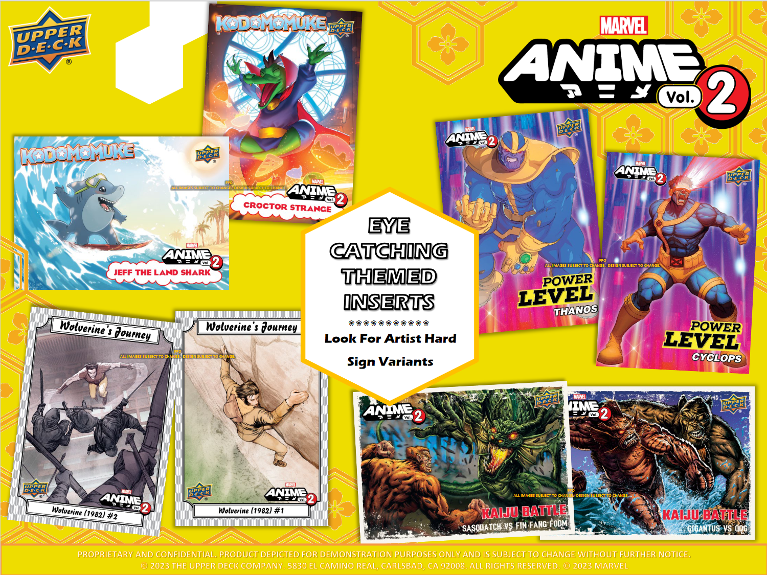 Upper Deck Marvel Anime Vol. 2 Hobby Box