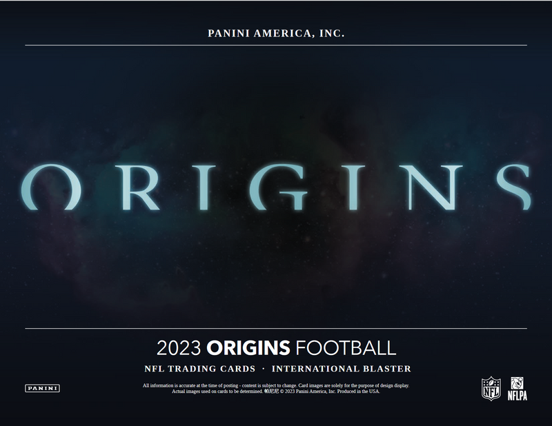 2023 Panini Origins Football International Blaster Box