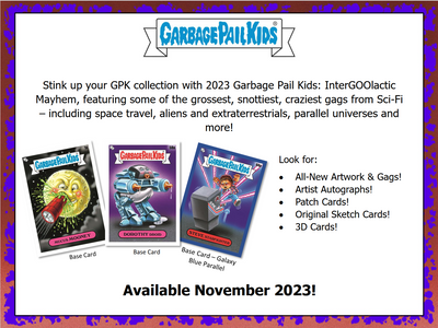 2023 Topps Garbage Pail Kids: InterGOOlactic Mayhem Collector's Edition Box