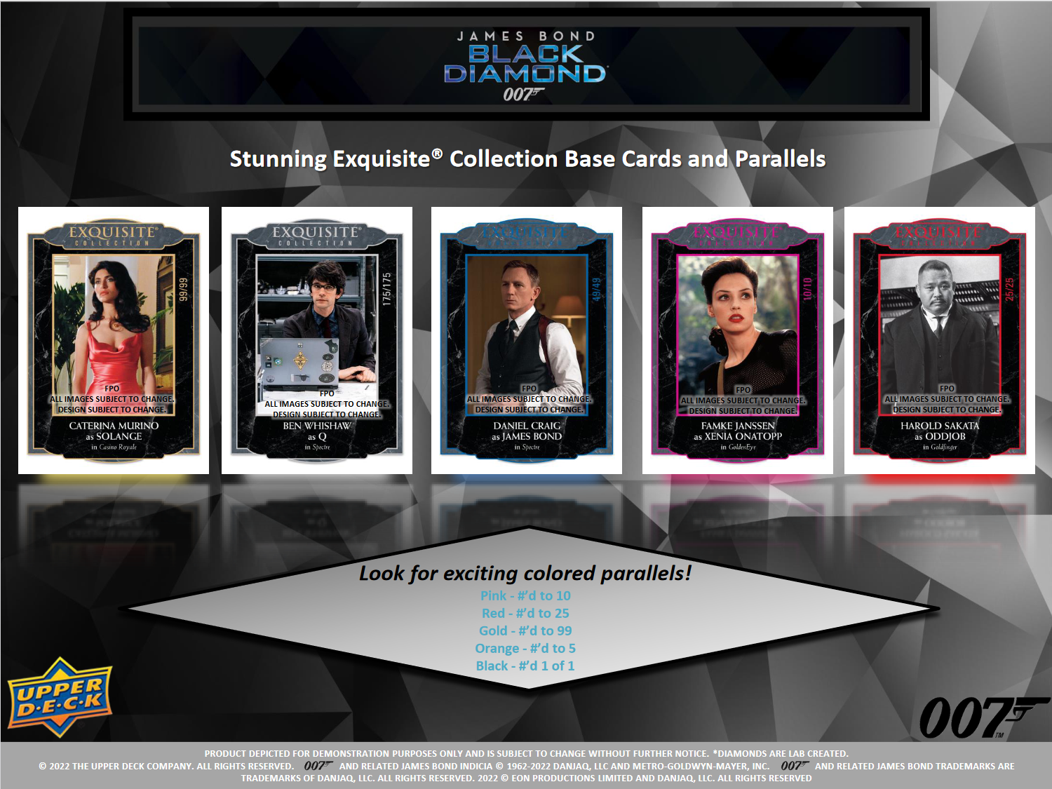 Upper Deck James Bond 007 Black Diamond Hobby Box [Contact Us To Order]