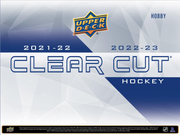 2022-23 Upper Deck Clear Cut Hockey Hobby 15 Box Case [Contact Us To Order]
