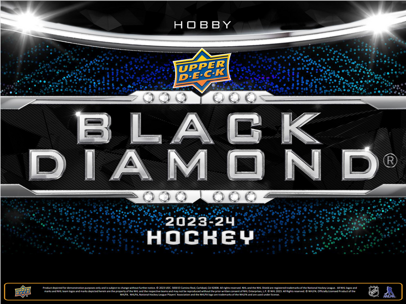 2023-24 Upper Deck Black Diamond Hockey Hobby Box [Contact Us To Order]