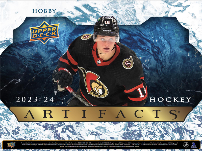 2023-24 Upper Deck Artifacts Hockey Hobby 20 Box Case [Contact Us To Order]