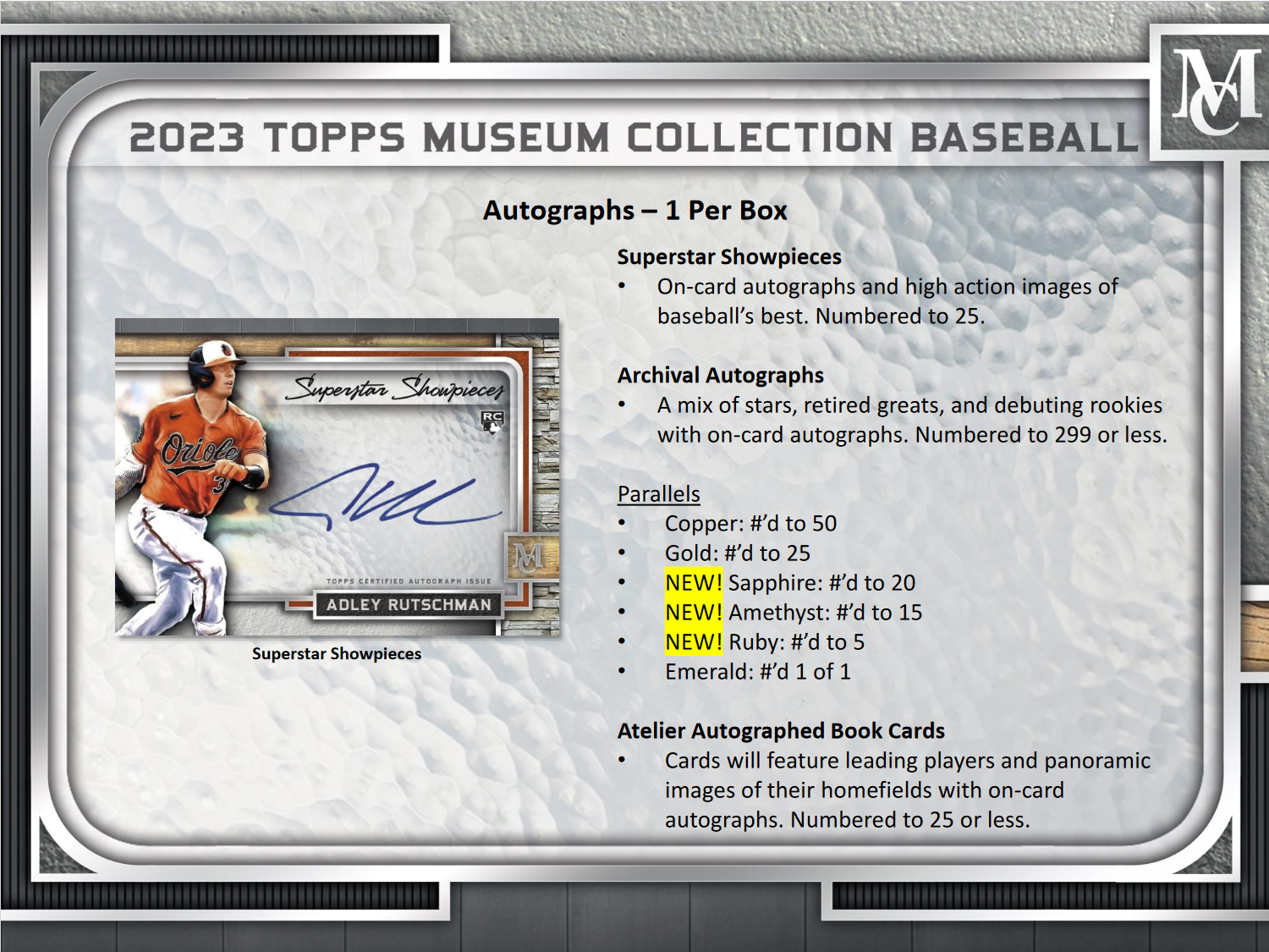 2023 Topps Museum Collection Baseball Hobby Box
