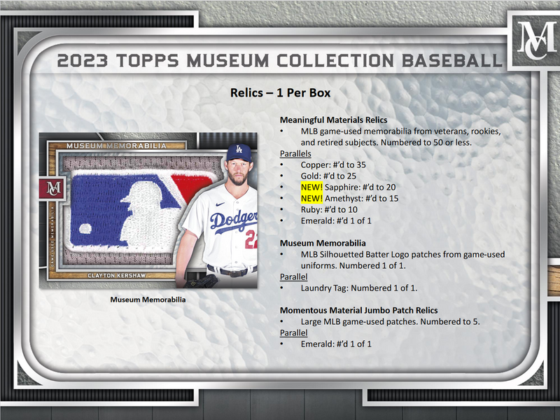 2023 Topps Museum Collection Baseball Mini Hobby Box