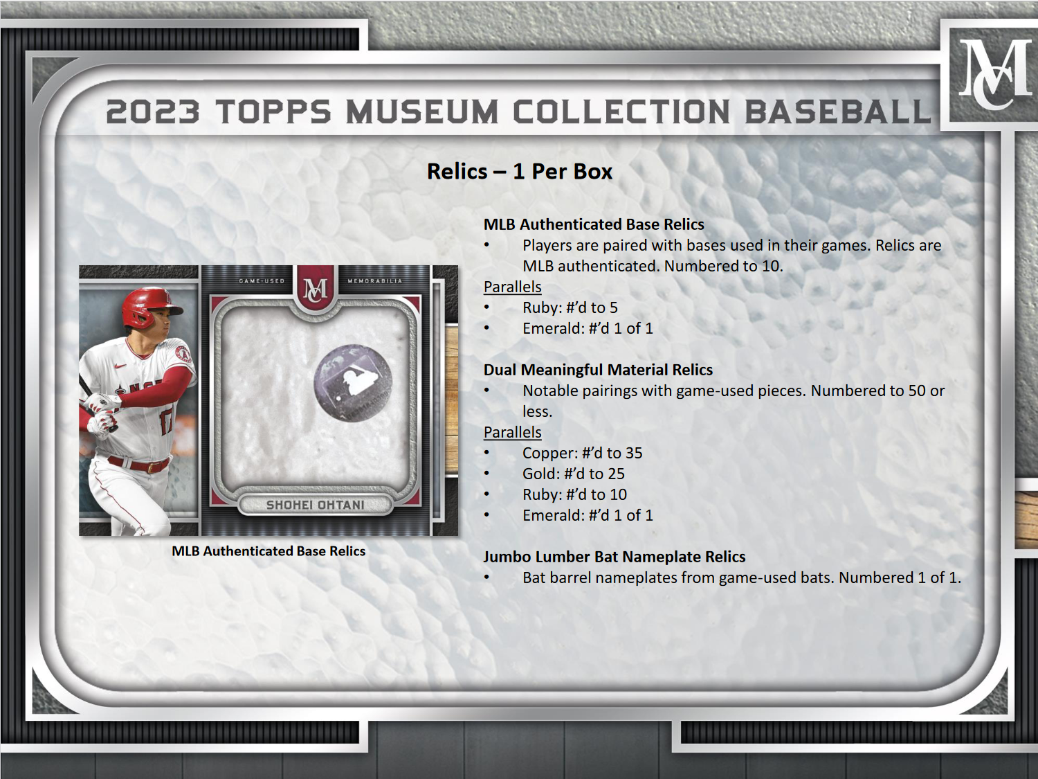 2023 Topps Museum Collection Baseball Mini Hobby Box