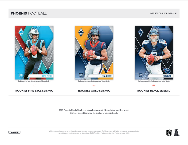 2023 Panini Phoenix Football H2 20 Box Case