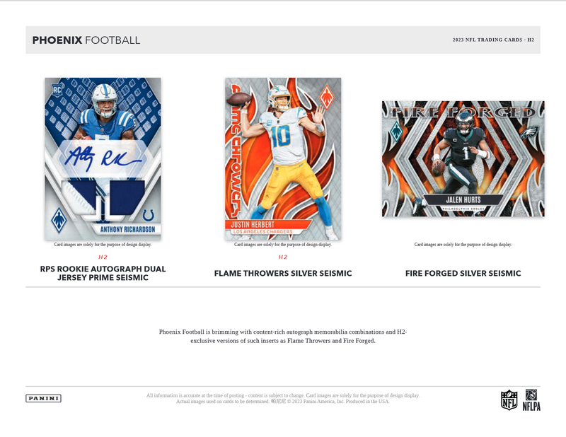 2023 Panini Phoenix Football H2 20 Box Case