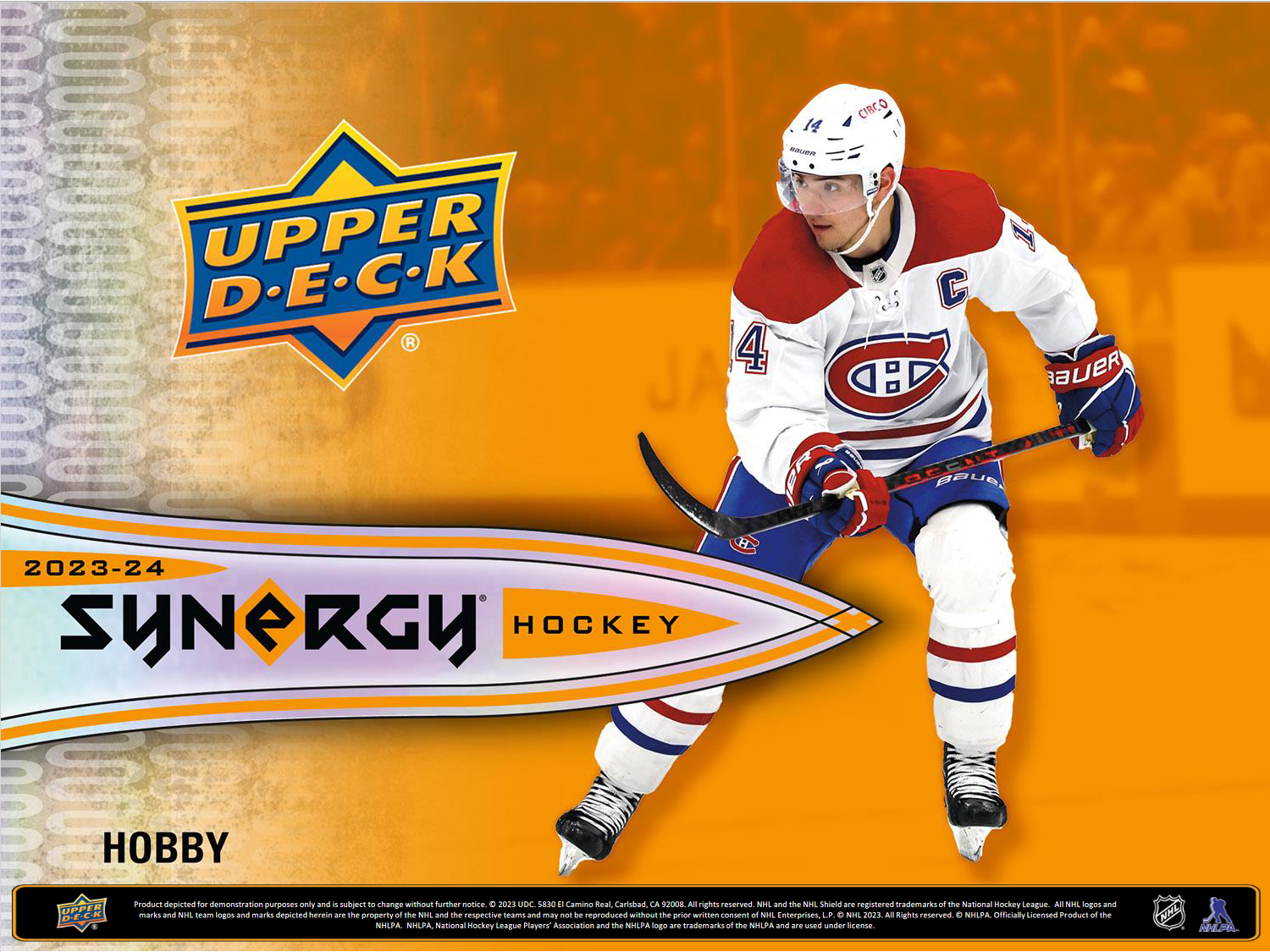 2023-24 Upper Deck Synergy Hockey Hobby 16 Box Case [Contact Us To Order]