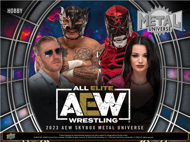 2023 Upper Deck AEW Skybox Metal Universe Hobby Box [Contact Us To Order]
