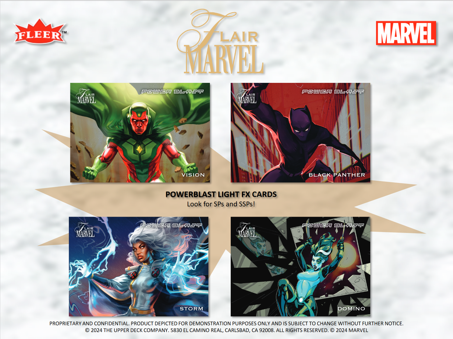 Upper Deck Marvel Flair Hobby Box [Contact Us To Order]