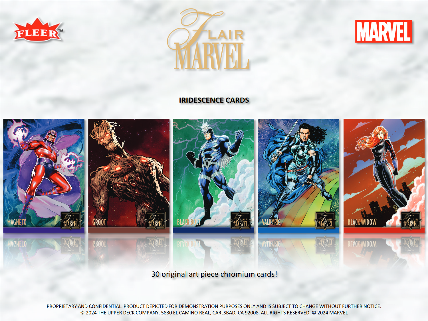 Upper Deck Marvel Flair Hobby Box [Contact Us To Order]