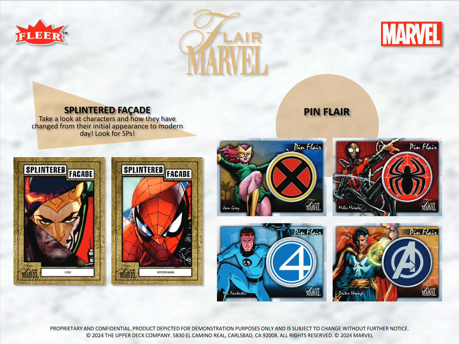 Upper Deck Marvel Flair Hobby Box [Contact Us To Order]