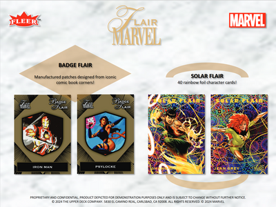 Upper Deck Marvel Flair Hobby 12 Box Case [Contact Us To Order]
