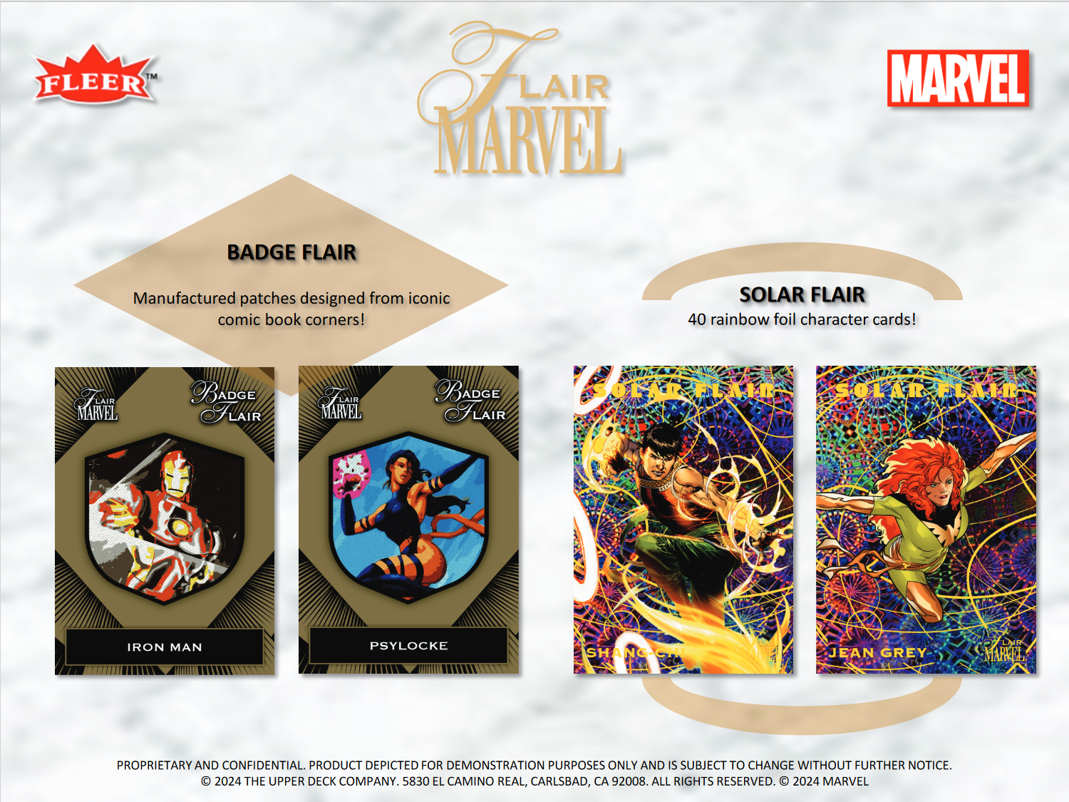 Upper Deck Marvel Flair Hobby Box [Contact Us To Order]