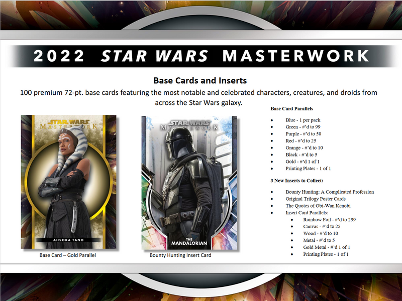 2022 Topps Star Wars Masterwork Hobby Box