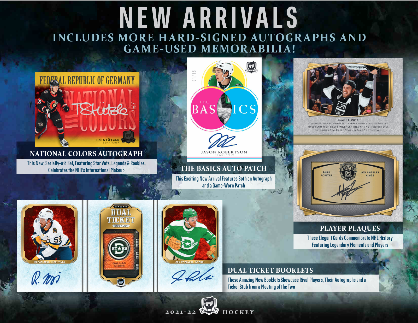2021-22 Upper Deck The Cup Hockey Hobby Box [Contact Us To Order]