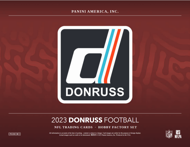 2023 Panini Donruss Football Factory Set