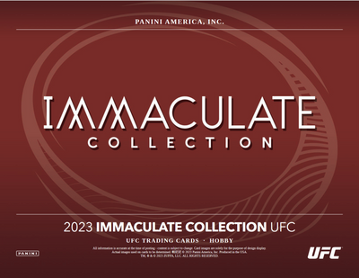 2023 Panini Immaculate UFC Hobby Box