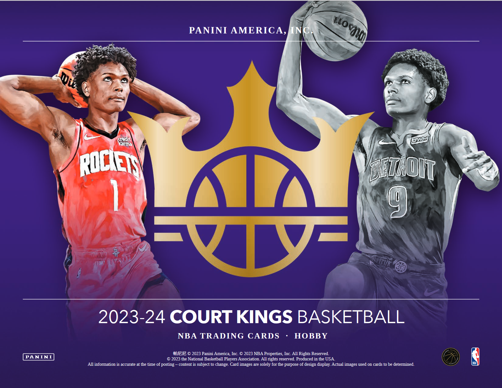 2023-24 Panini Court Kings Basketball Hobby Box