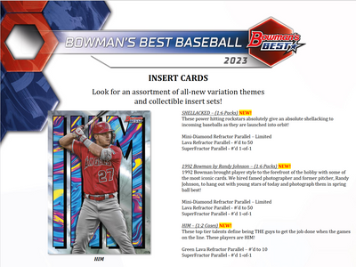 2023 Bowman's Best Baseball Hobby 8 Box Case