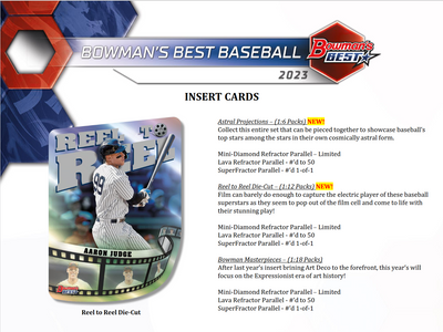 2023 Bowman's Best Baseball Hobby 8 Box Case