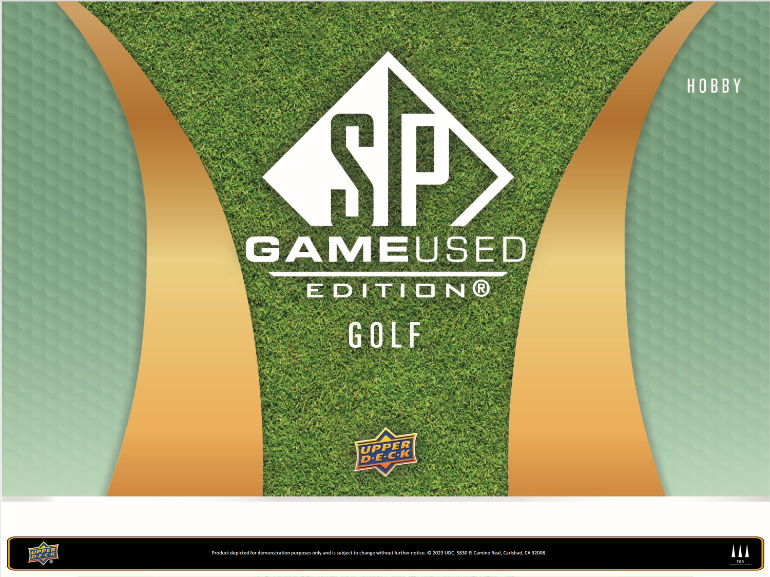 2024 Upper Deck SP Game Used Golf Hobby 10 Box Case [Contact Us To Order]