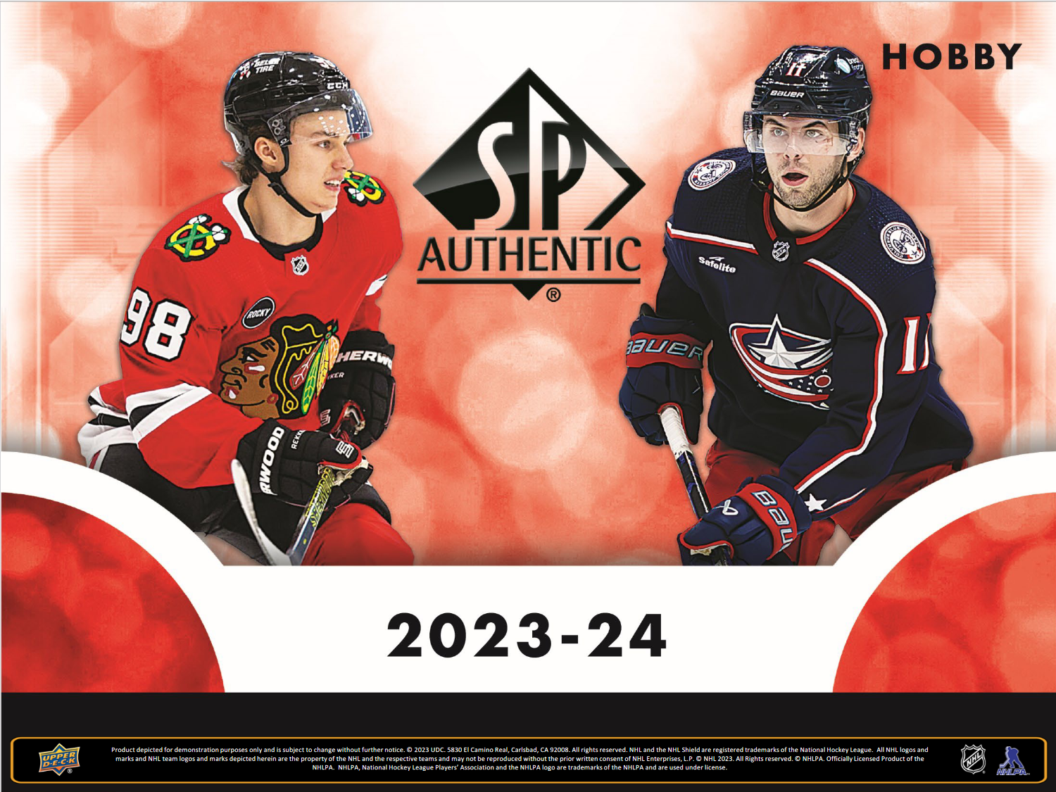 2023-24 Upper Deck SP Authentic Hockey Hobby Box [Contact Us To Order]