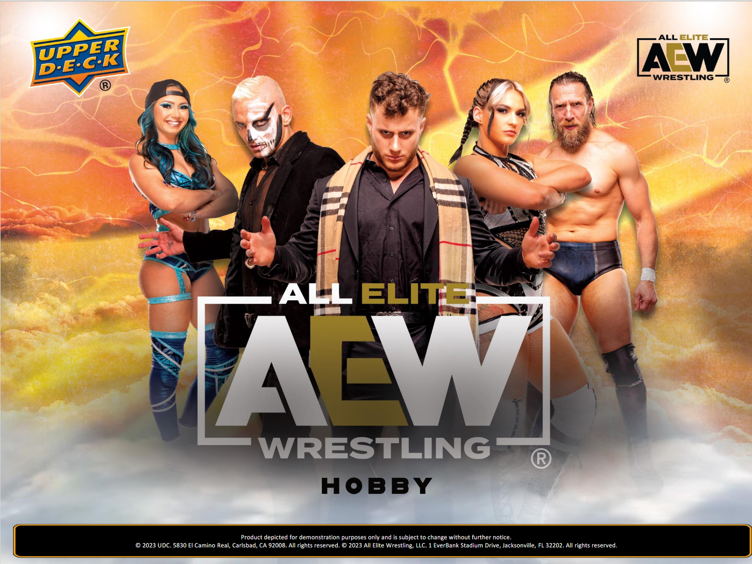 2024 Upper Deck All Elite Wrestling (AEW) Hobby Box [Contact Us To Order]