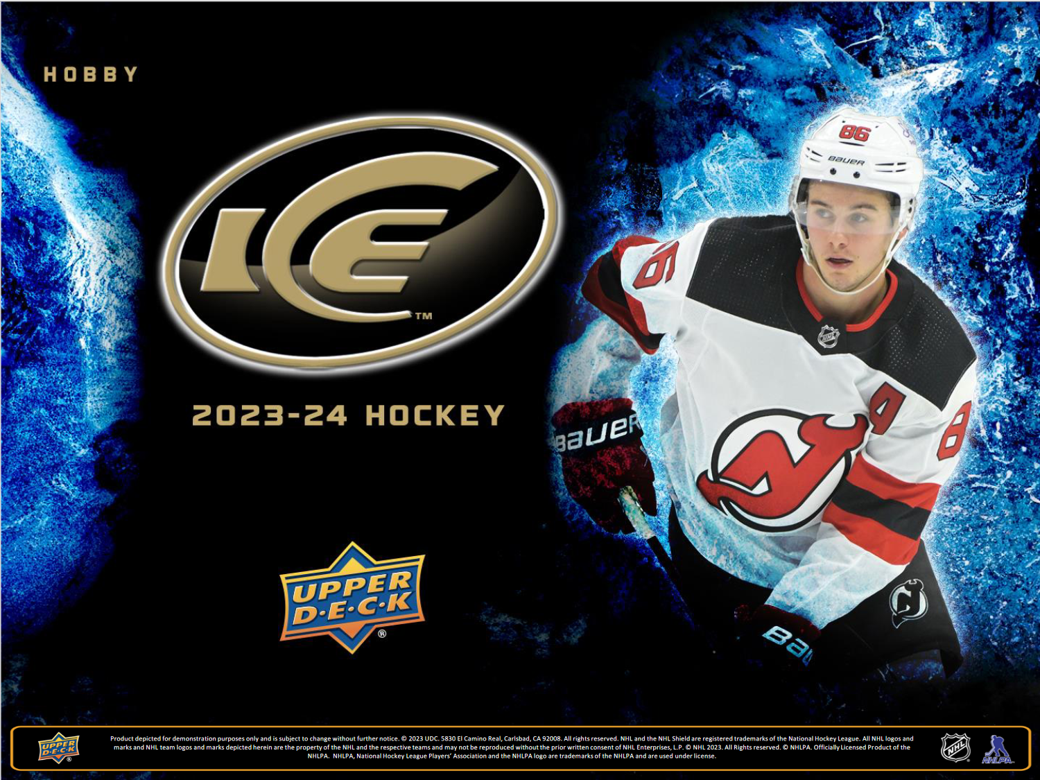 2023-24 Upper Deck Ice Hockey Hobby Box [Contact Us To Order]