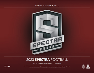 2023 Panini Spectra Football Hobby 8 Box Case