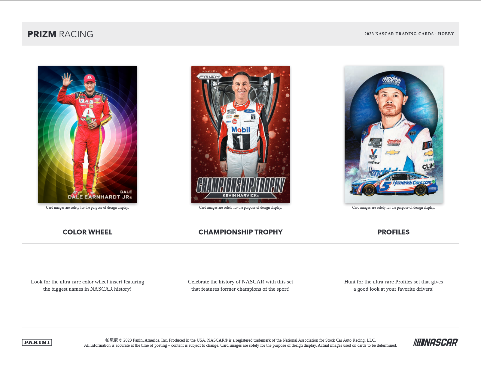 2023 Panini Prizm Racing Hobby Box