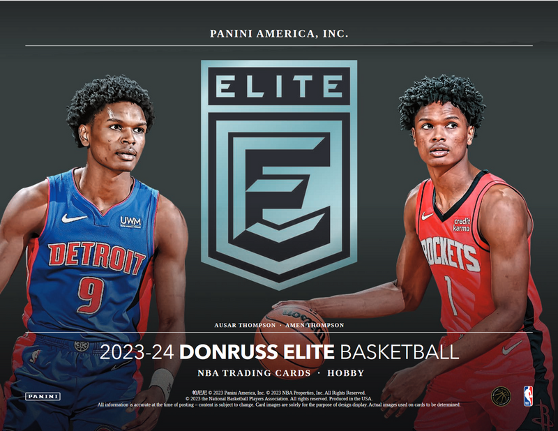 2023-24 Panini Donruss Elite Basketball Hobby 12 Box Case