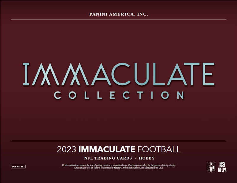 2023 Panini Immaculate Football Hobby 6 Box Case