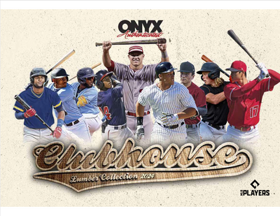 2023 Onyx Authenticated Clubhouse Lumber Collection Baseball Box