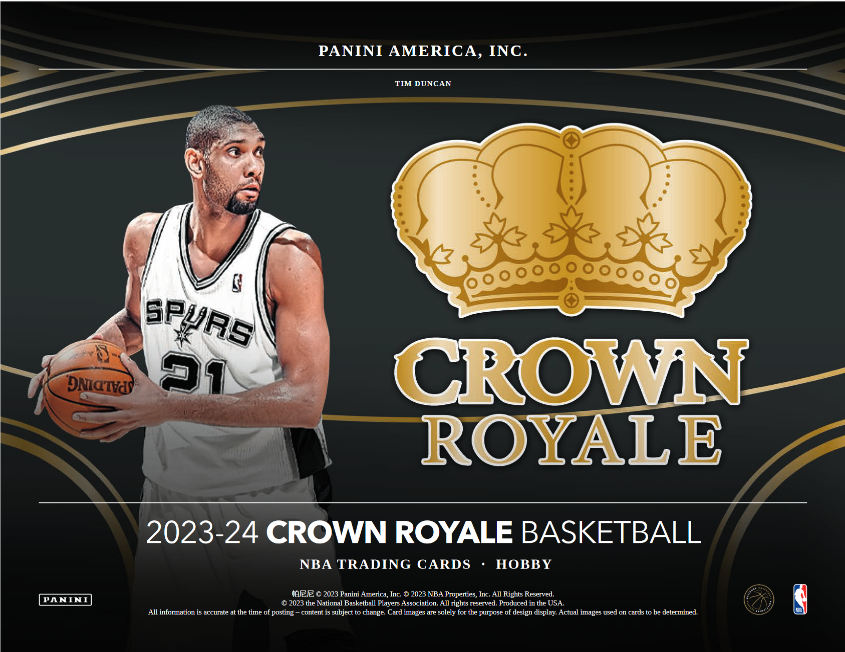 2023-24 Panini Crown Royale Basketball Hobby Box
