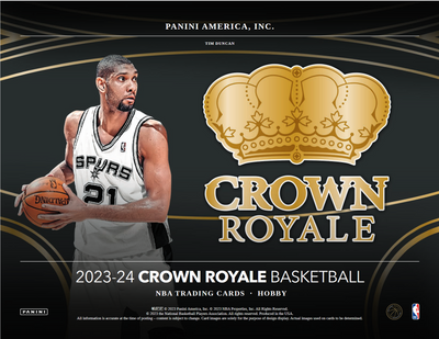 2023-24 Panini Crown Royale Basketball Hobby 16 Box Case