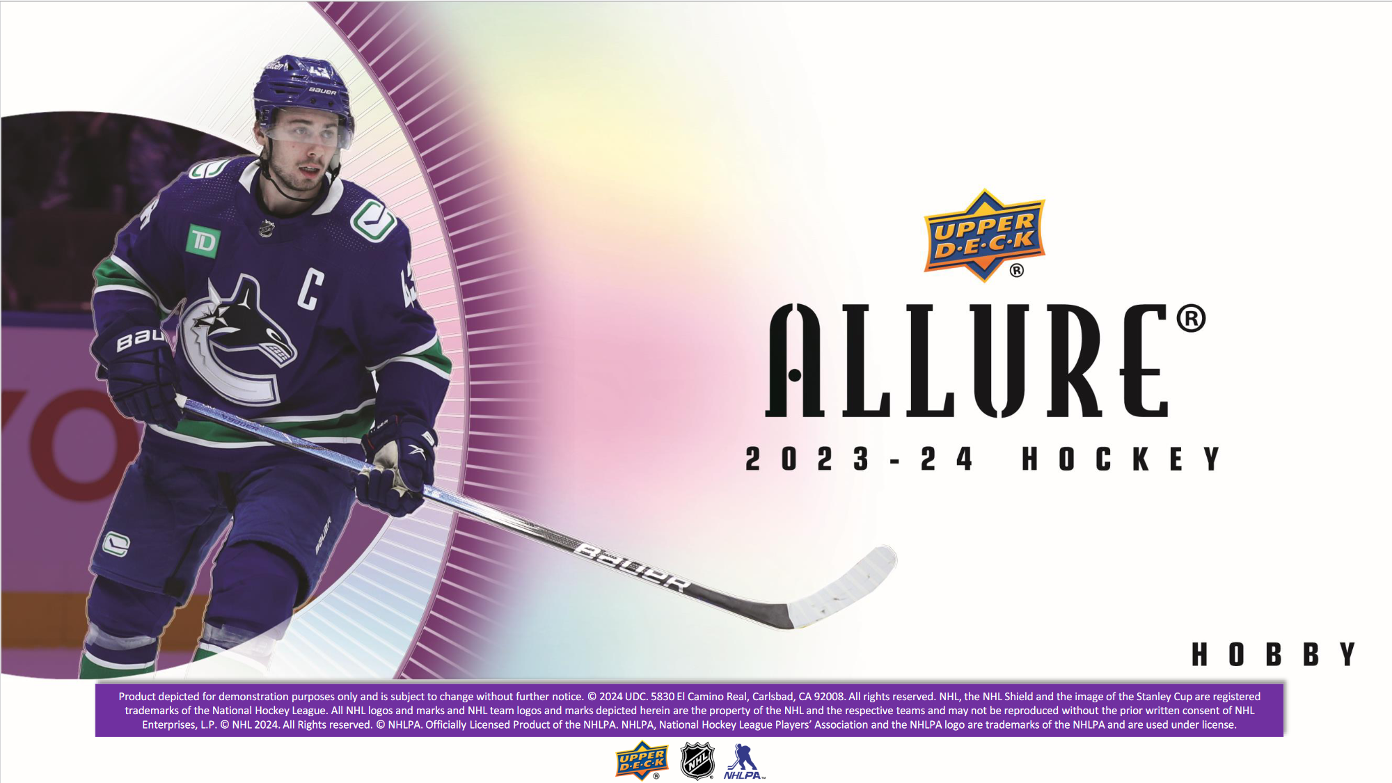 2023-24 Upper Deck Allure Hockey Hobby Box [Contact Us To Order]