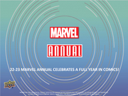 2022-23 Marvel Annual Trading Cards Box (Upper Deck) [Contact Us To Order]