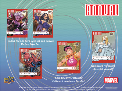 2022-23 Marvel Annual Trading Cards Box (Upper Deck) [Contact Us To Order]