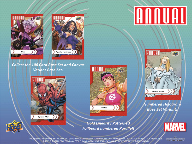 2022-23 Marvel Annual Trading Cards 16 Box Case (Upper Deck) [Contact Us To Order]