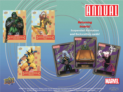 2022-23 Marvel Annual Trading Cards Box (Upper Deck) [Contact Us To Order]